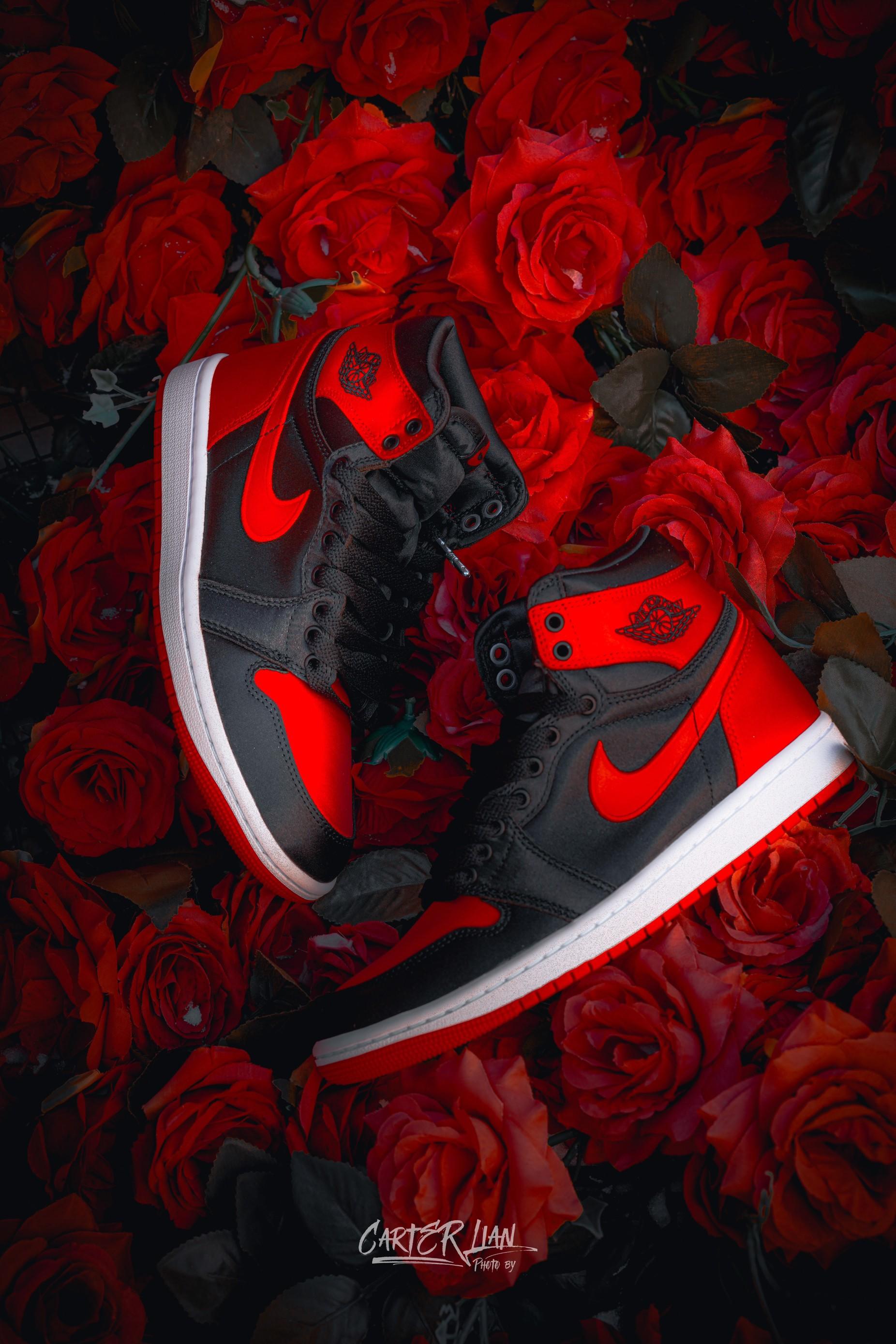 黑红配色就没有不蟀的|AJ1黑红丝绸